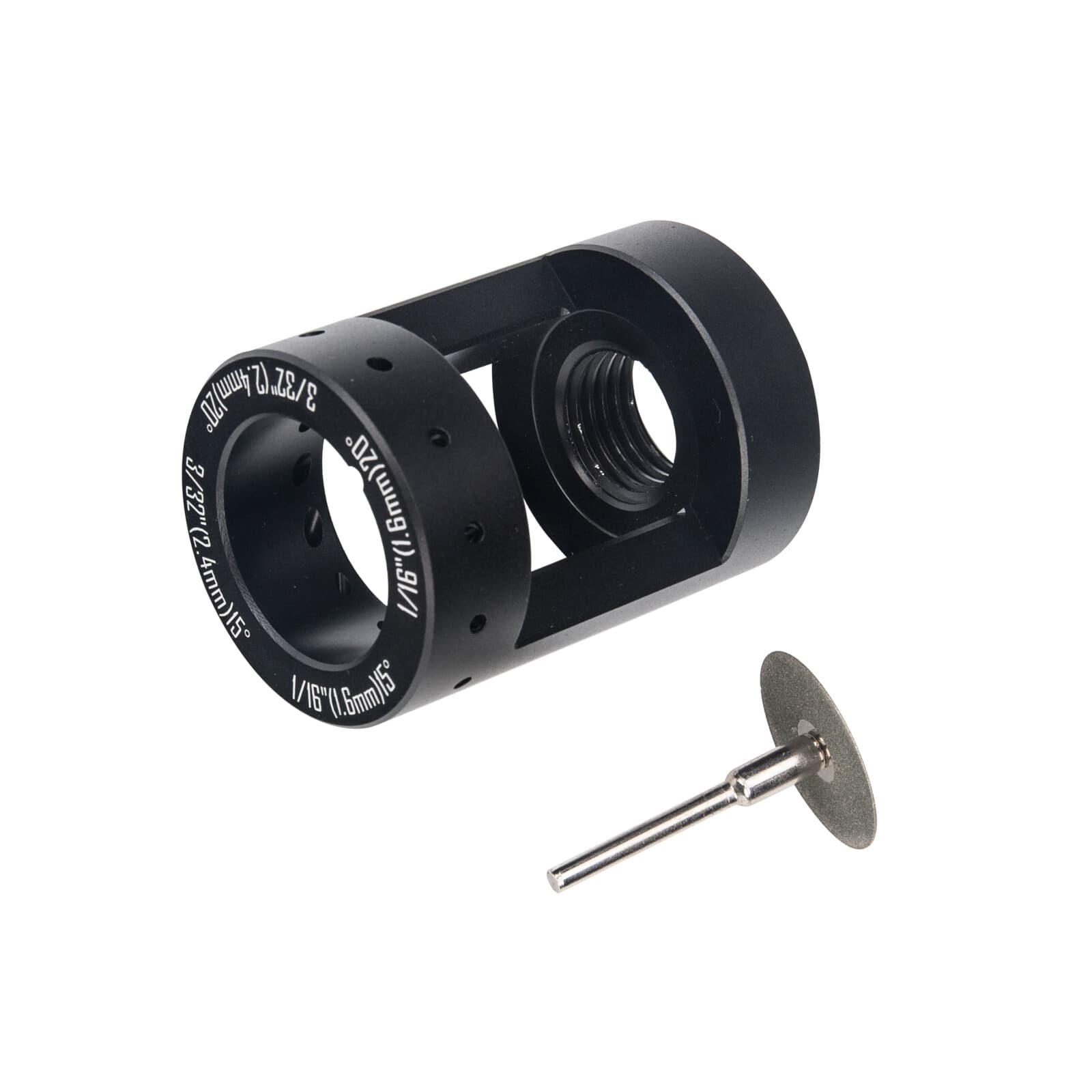 Tungsten Electrode Sharpener Grinder Multi-Angle & Offsets Aluminum TIG Welding 5