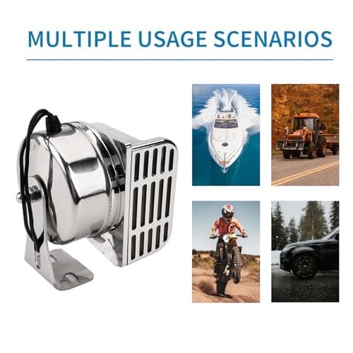  Stainless Steel Low Tone Horn for Boats Low-tone stainless steel horn 4