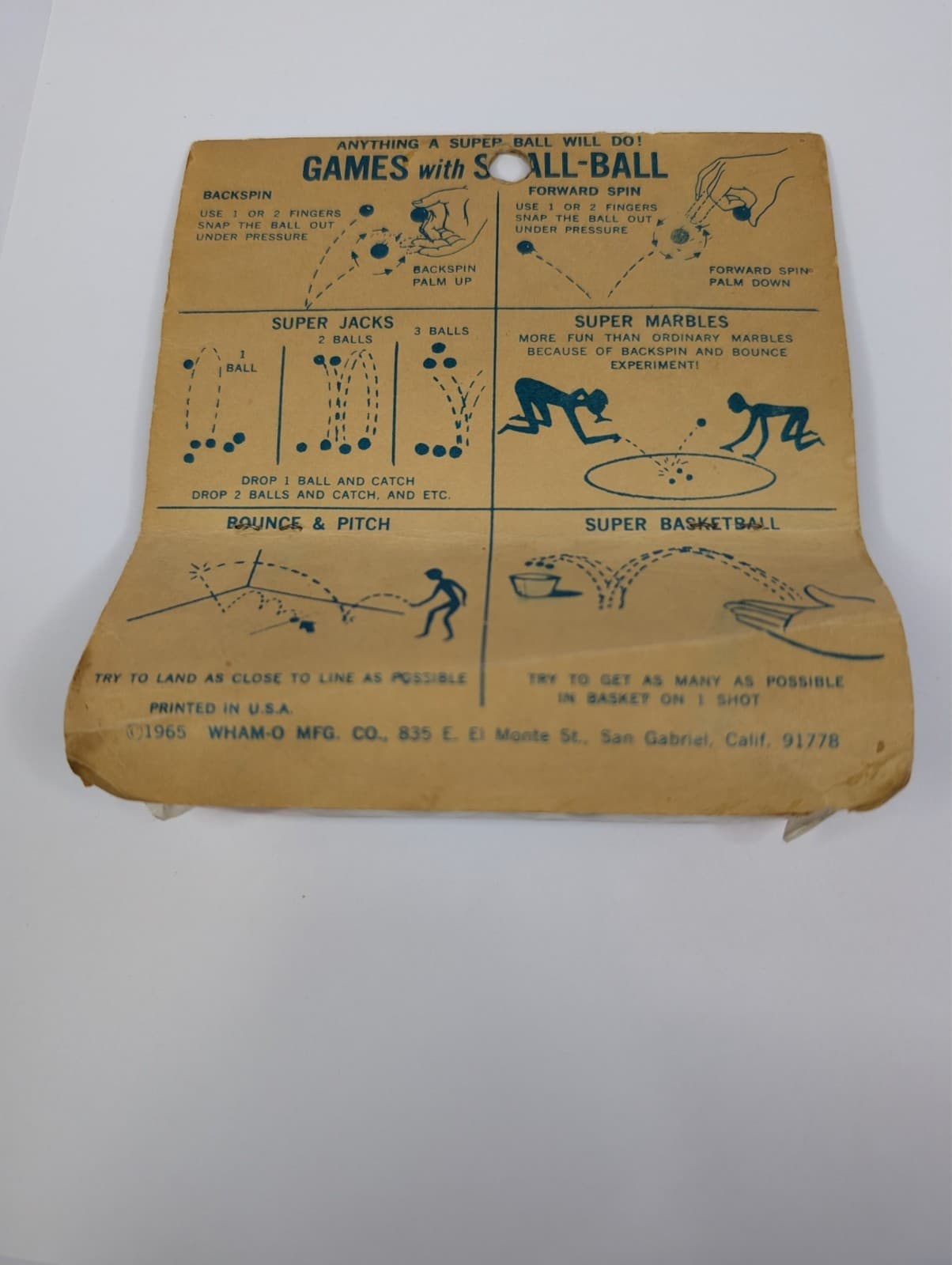 1965 Wham-O Whamo Super Balls Small Sealed In Original Packaging 2942 2