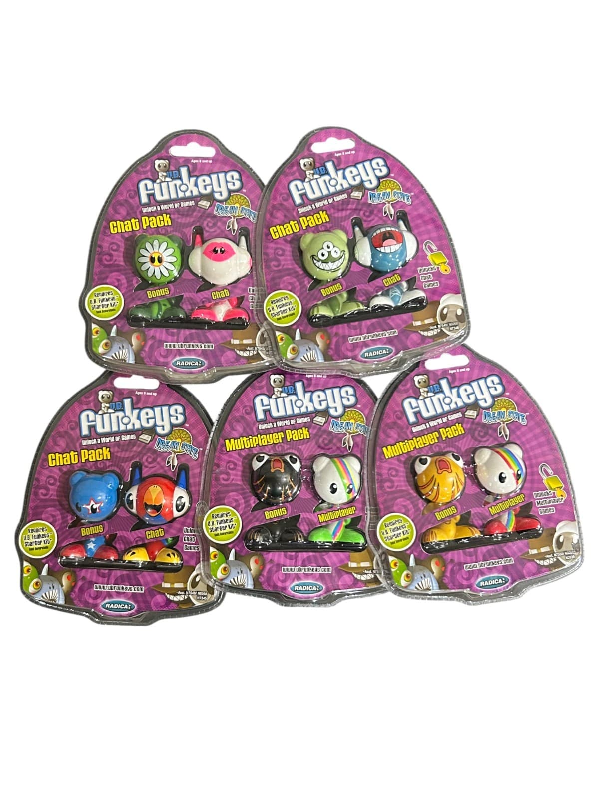 Funkeys 5 Pack Bundle