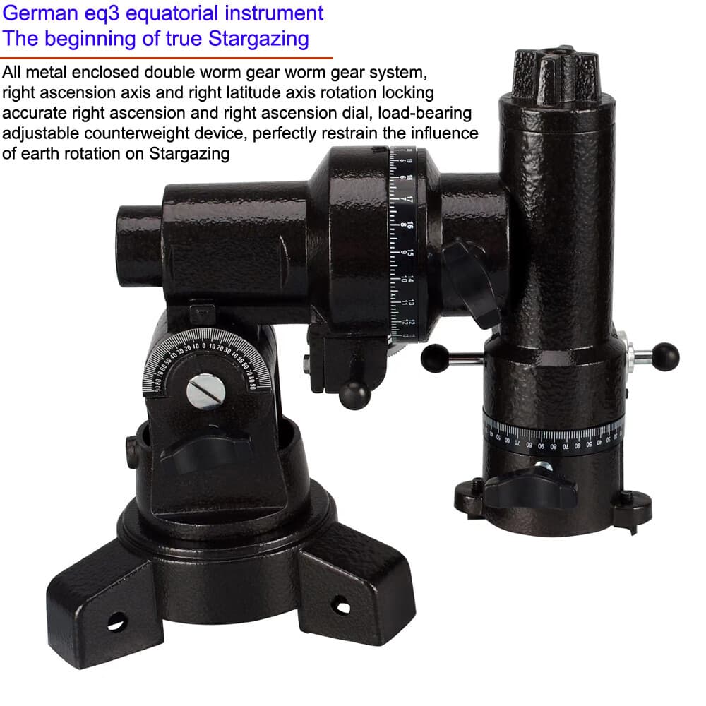 Skyoptikst 1400x 150 mm Reflector Newtonian Astronomical Telescope Phone Adapter 5