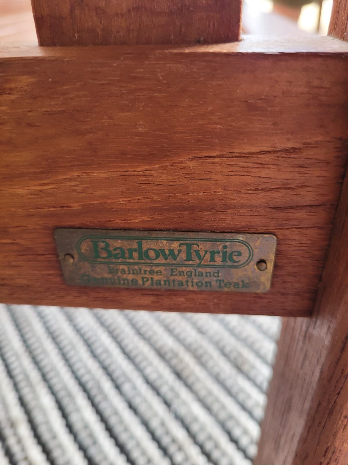 Barlow TYRIE Solid Teak Garden Bench Patio Furniture Outdoor Seating 6