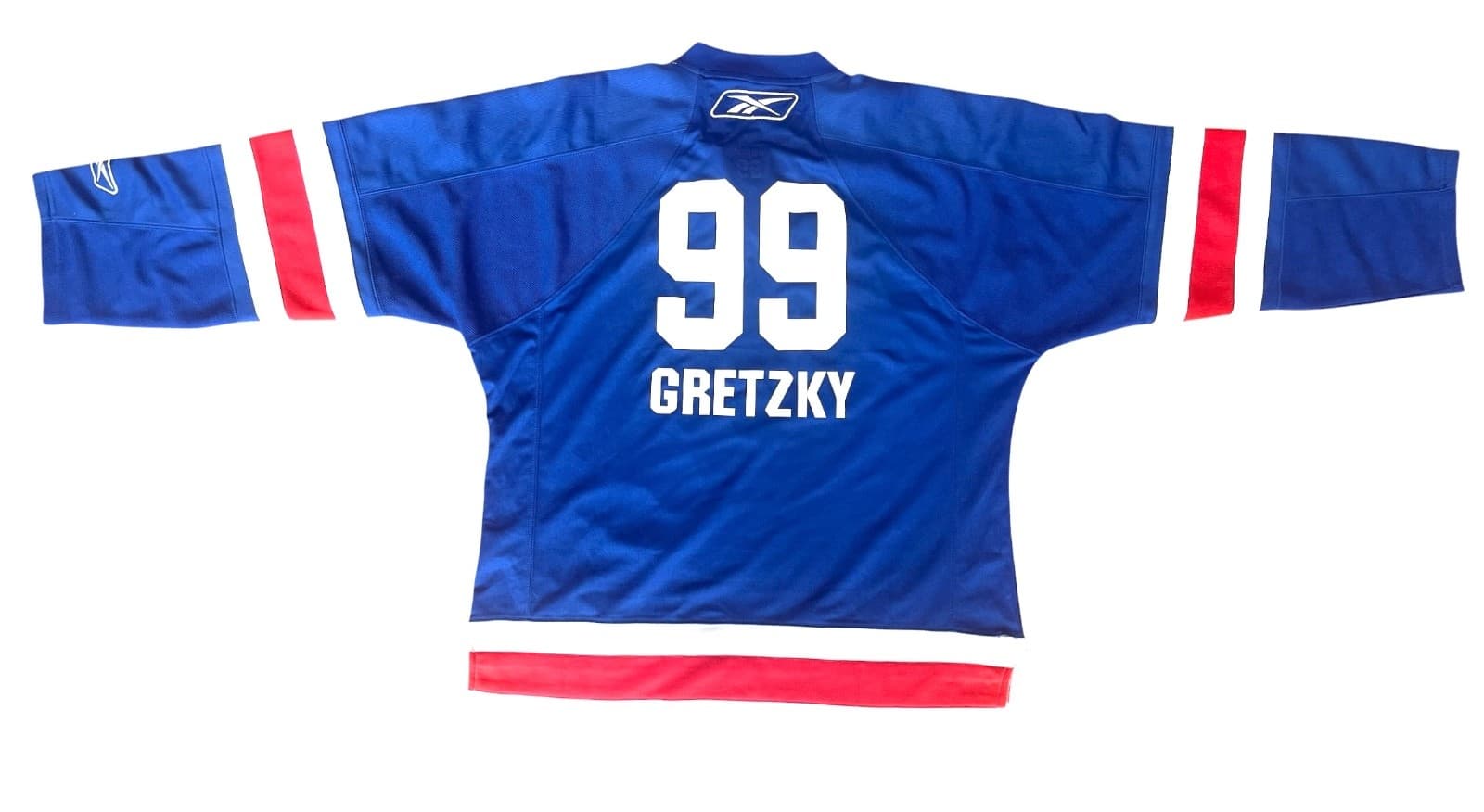Wayne Gretzky # 99, New York Rangers, Reebok  Home Jersey, MEN'S Large 2