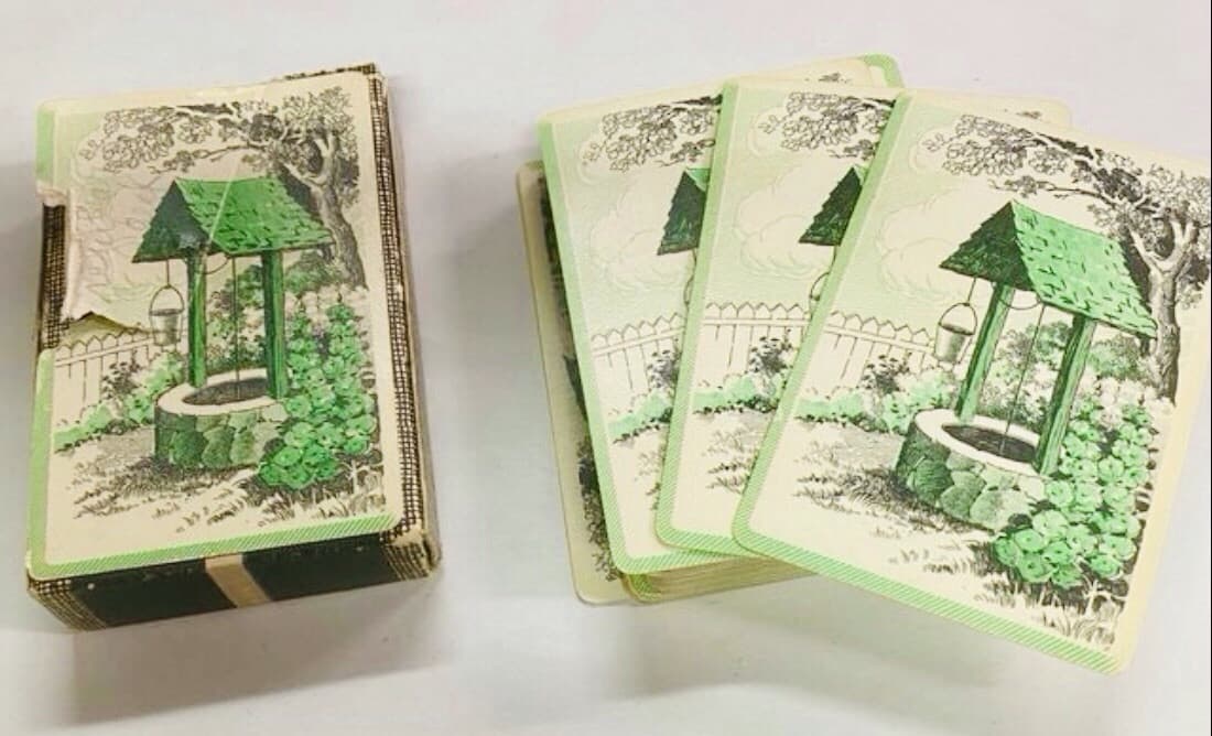 Vintage Arden Travel Poker Set 4