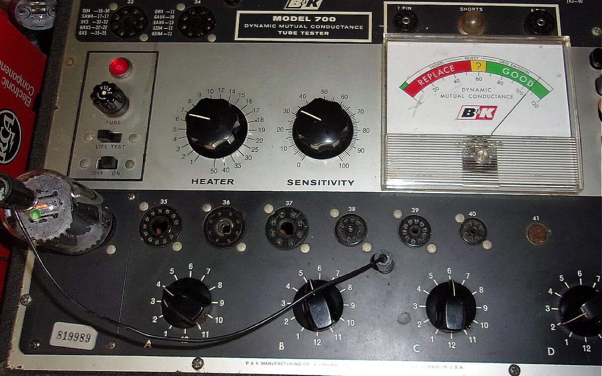 (2) RCA 6KM6 Beam Power Tubes NOS Same Codes! Black Plates! Test Strong! 4