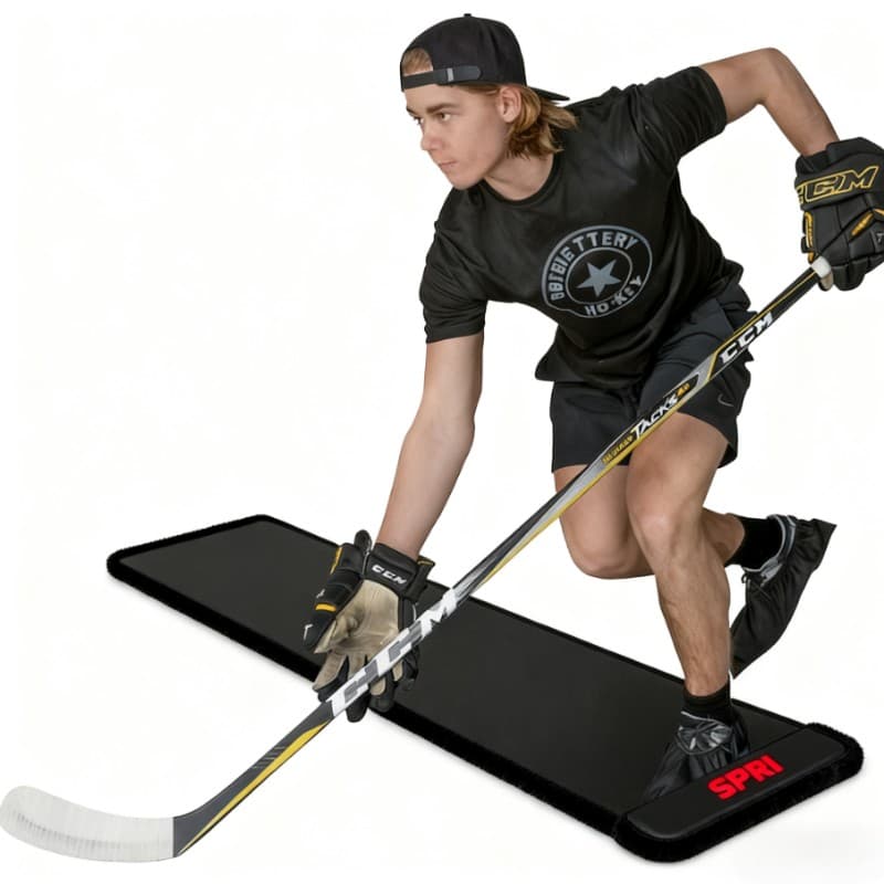 Slide Board with End Stops Sliding BootiesBalance Training (Skating Hockey)  6FT 3