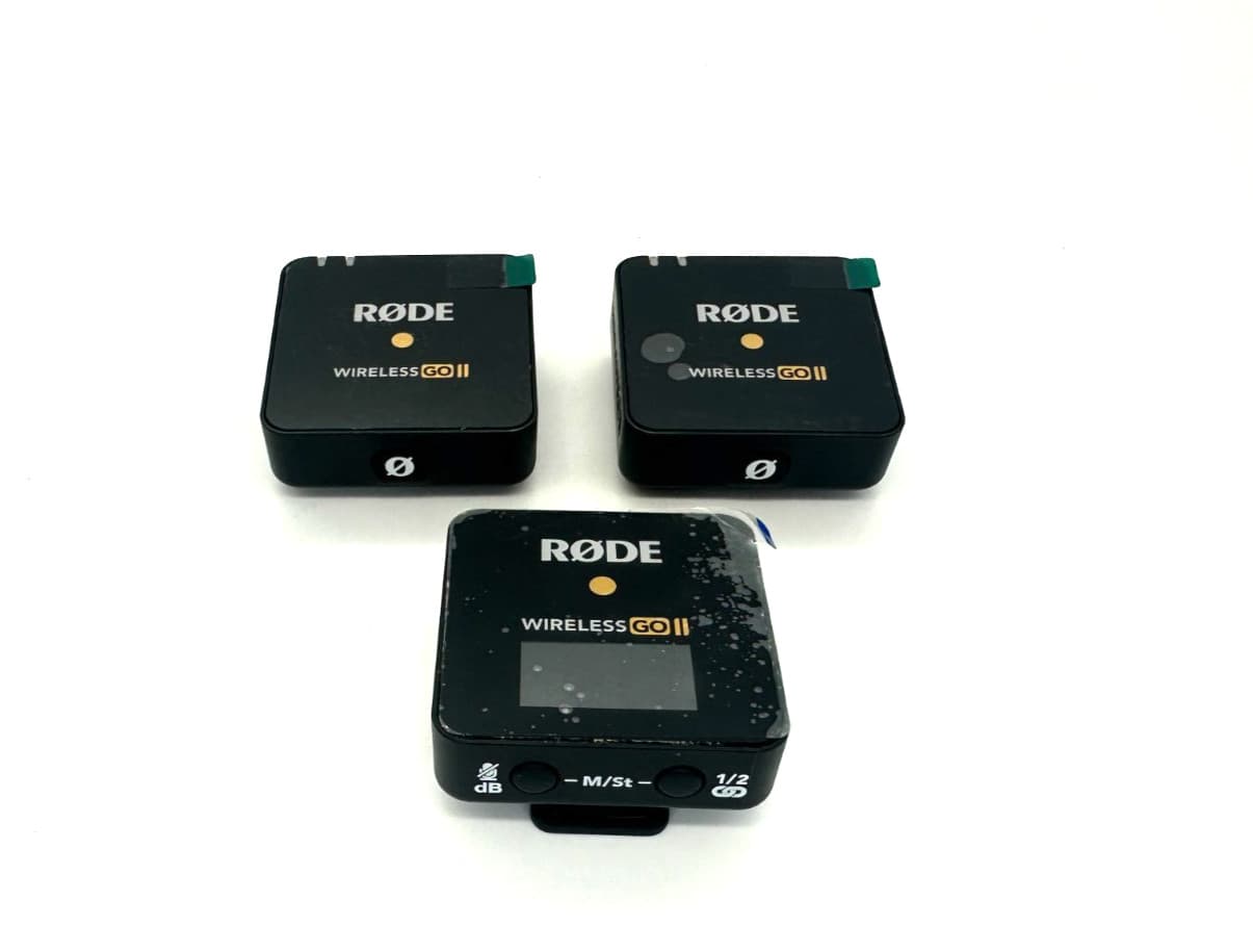 RØDE Wireless GO II Set - 2x Transmitters + 1x Receiver Unit Only, No Accessorie 6