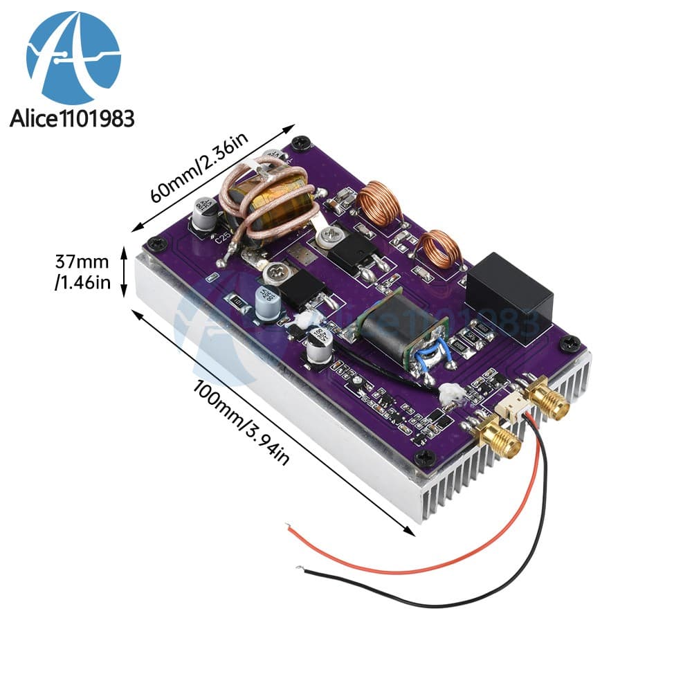 20W Portable Short Wave Amplifier Module Transceiver Automatic Converter 30MHz 5