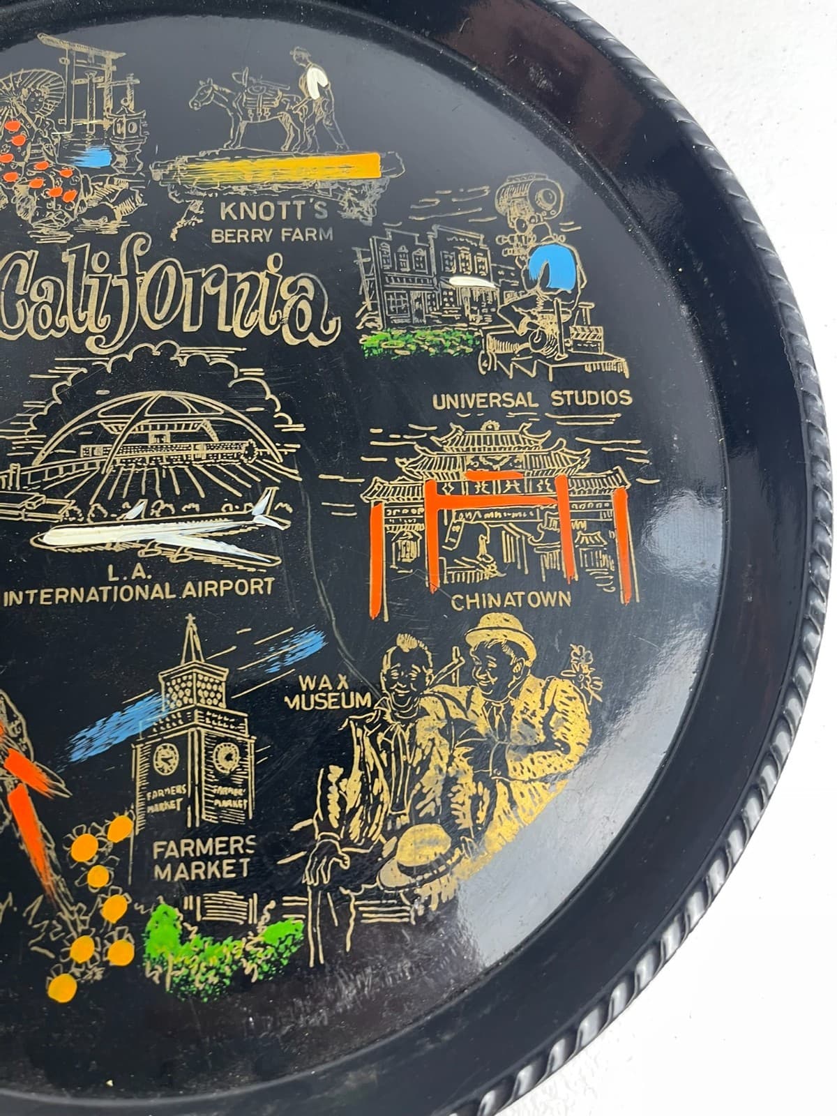 California Decorative Tray Collectible 4