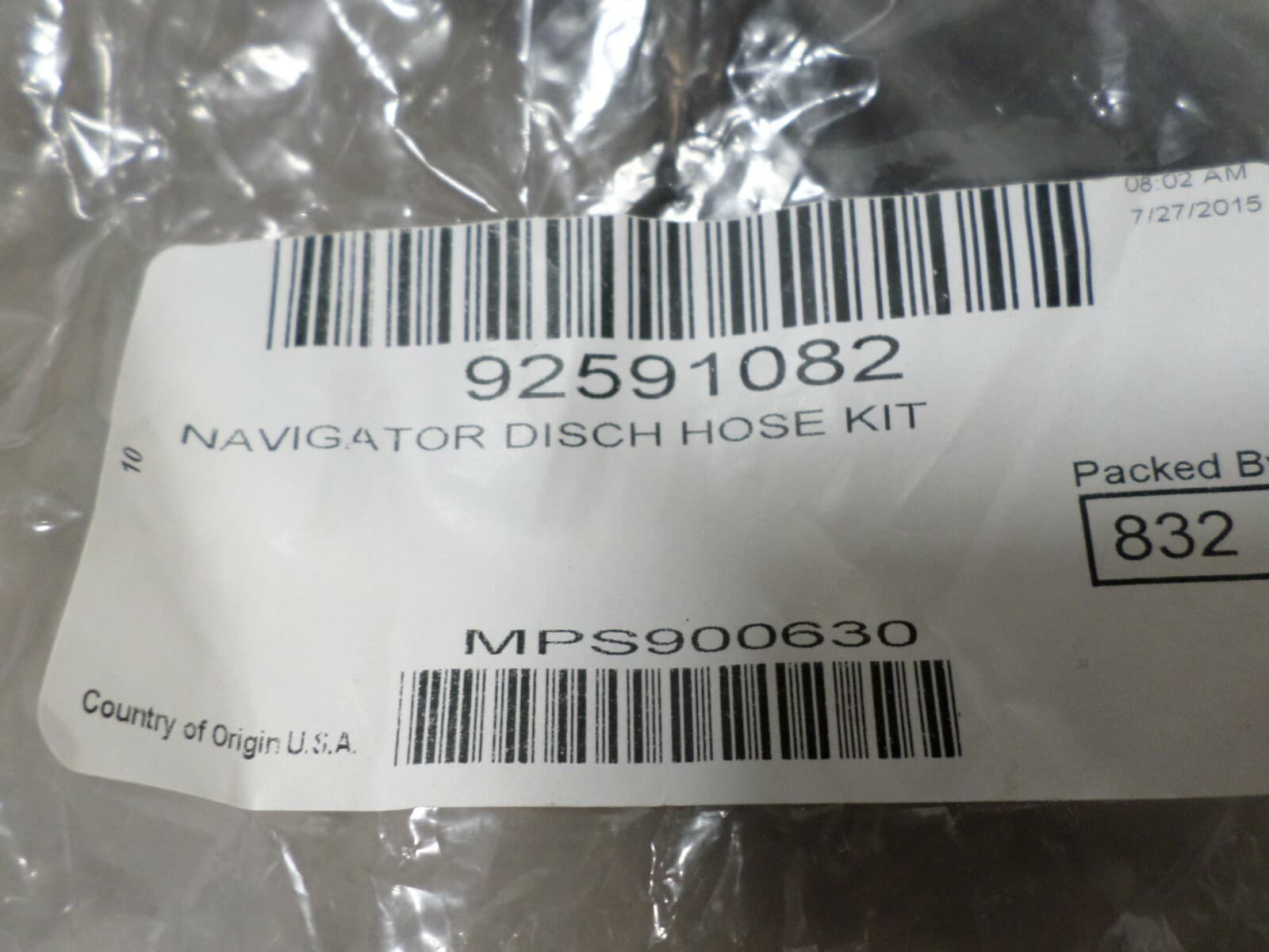Ecolab 9259-1082 Navigator DISCH Hose Kit for CMD-030E Pump 92591082 4