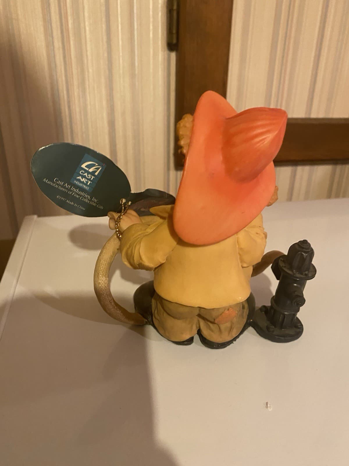 Slapstix Fireman  Figurine, “What in Blazes” 5” Whimsical Clown 5