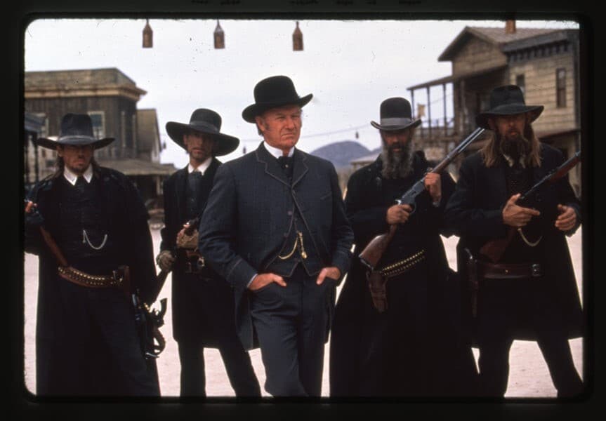 The Quick and the Dead Gene Hackman with Henchmen Original 35mm Transparency 