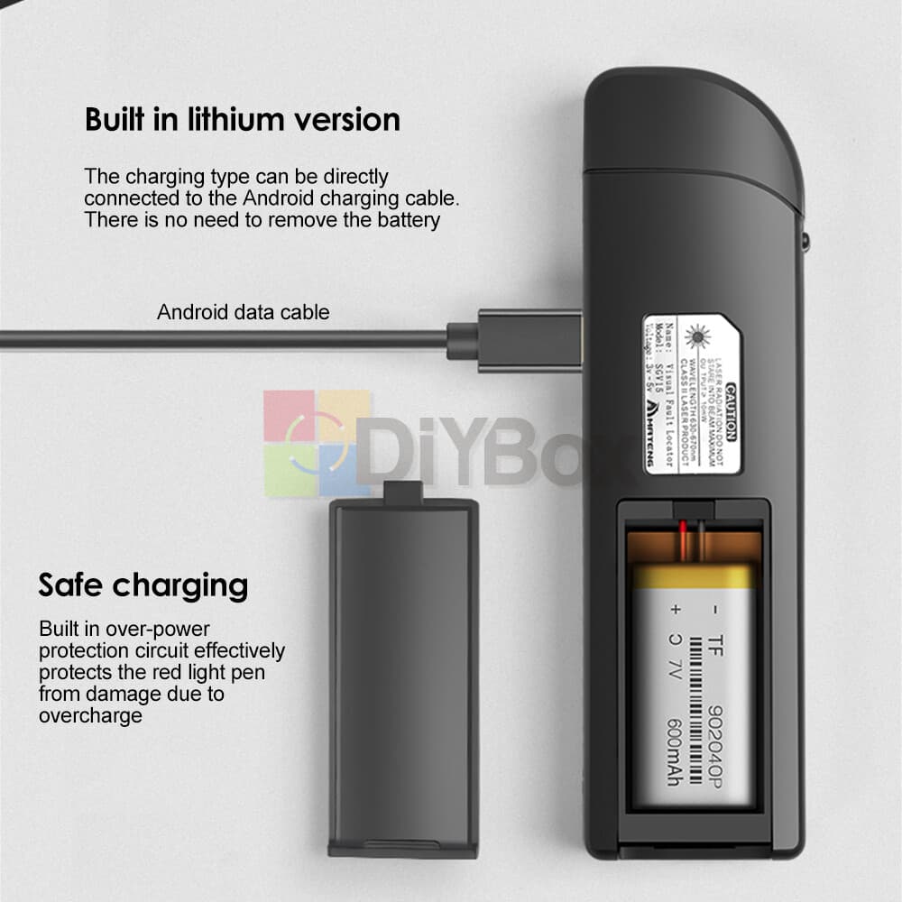 5/15/20/30Mw 5-30Km Visual Fault Locator Fiber Optic Laser Cable Tester Handheld 4