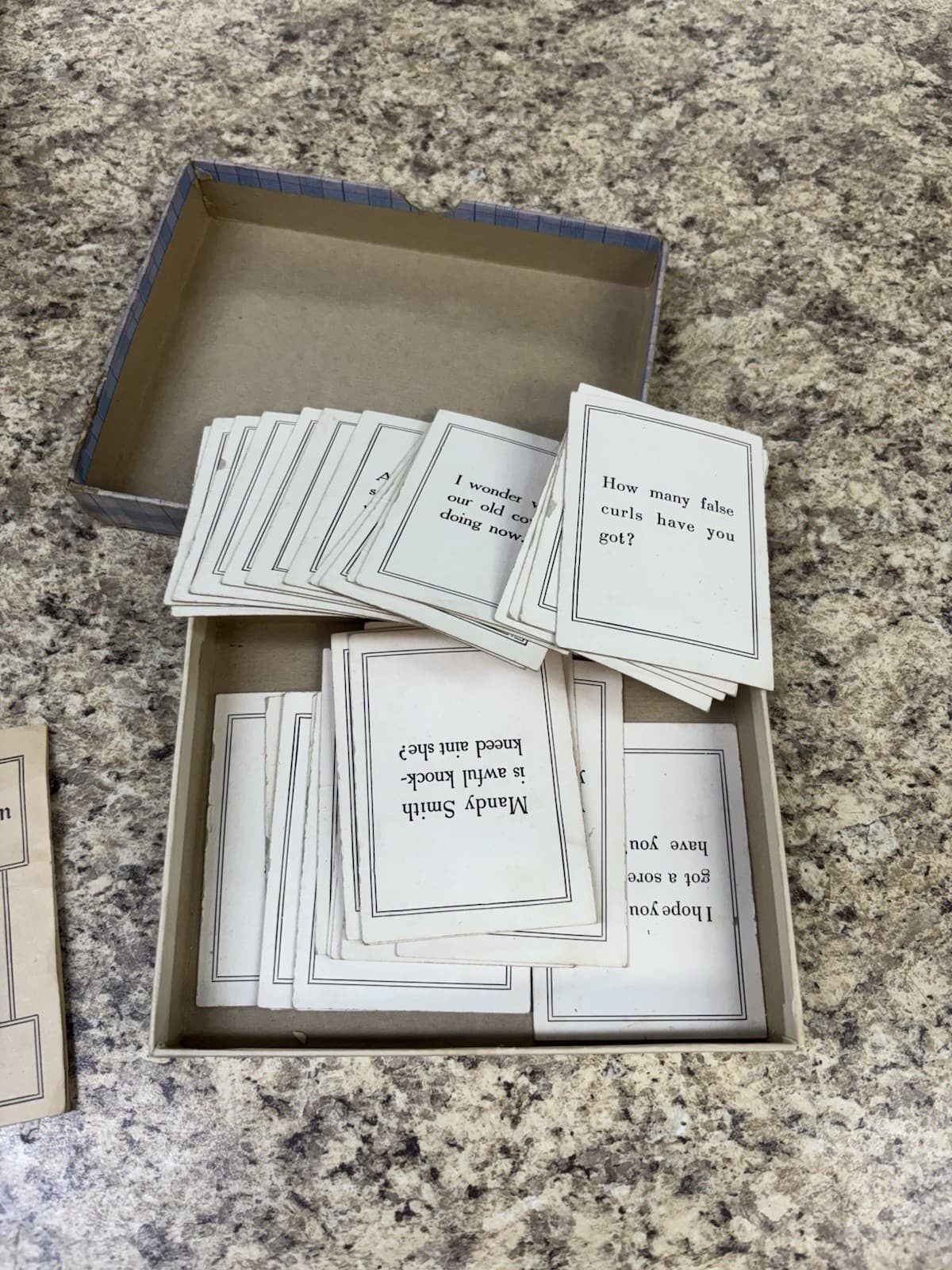 Antique HOW SILAS POPPED THE QUESTION Game Parker Brothers 1910s Courtship Cards 4