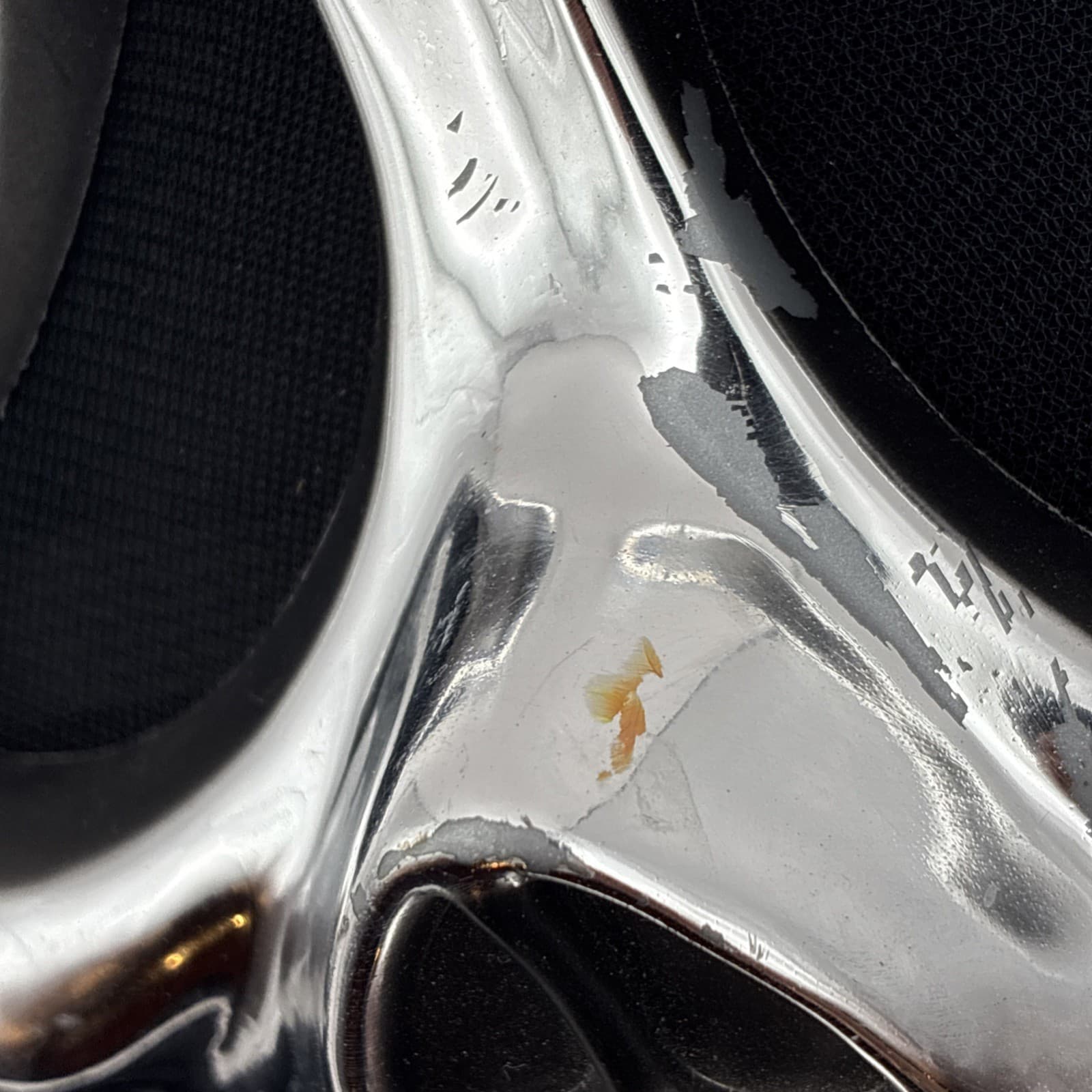 Scream Adult Mask Ghost Face Chrome Silver Spirit Brand Costume Halloween Mask 5