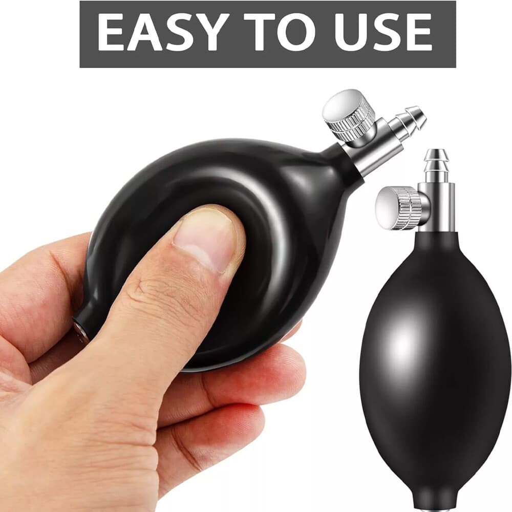 3Pcs Blood Pressure Latex Bulb Inflation Bulb Pump Hand Squeeze Bulb Air Valve 5