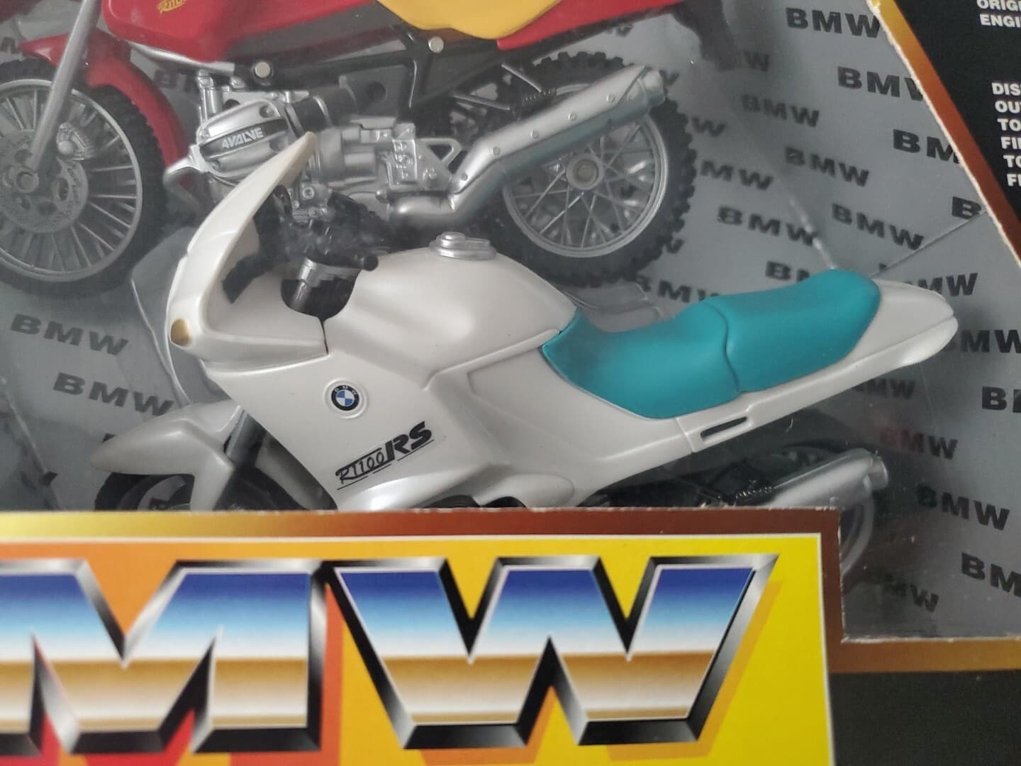 BMW R1100RS R1100R R1100GS VINTAGE 1996 NEW-RAY MOTORCYCLE 1:12 MODEL R1100 1100 4