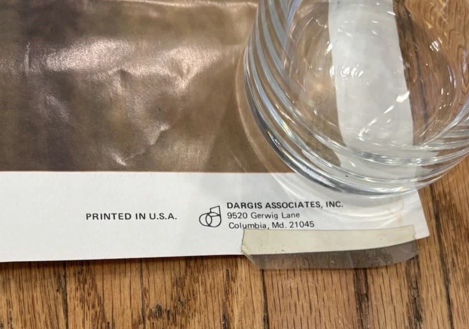 VTG Vinnie Barbarino John Travolta Welcome Back Kotter Poster 1976 35"X23" READ 6