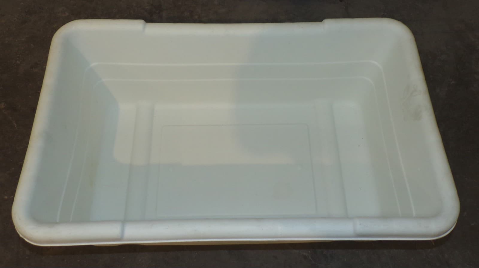 ALUMINUM NEW AGE INDS. 2 LUG CAPACITY DOLLY W/ 2 HANTOVER WHITE "EDIBLE" LUGS 6