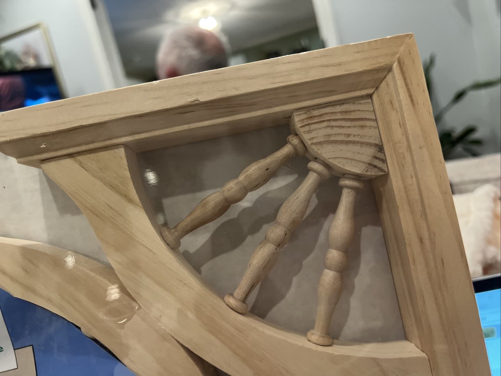 Wood Specialties Solid Pine Wood Corbels 7"x7" Shevles up to 10" NEW IN PKG 5