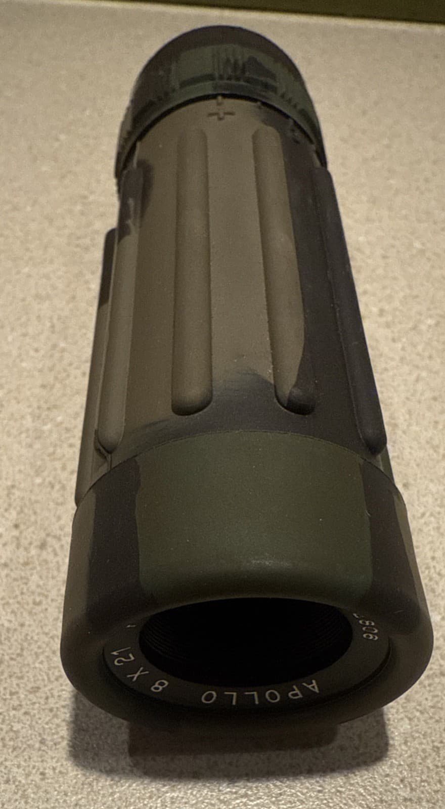 8x21 Range-Finding Monocular by Apollo Optics.  Camo w/ Carrying Case.  NEW 3