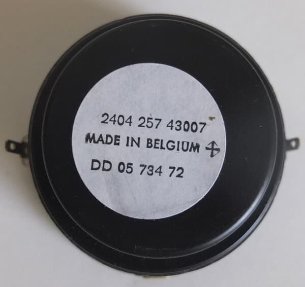 Bang & Olufsen 1" dome tweeter for Beovox CX50 and CX100 speakers c.1989—perfect 3