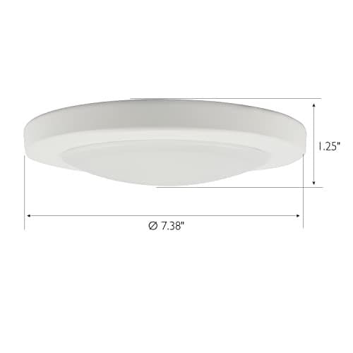  588160 Paxton Modern Integrated LED Disk Light Indoor/Outdoor Ceiling Flush  4