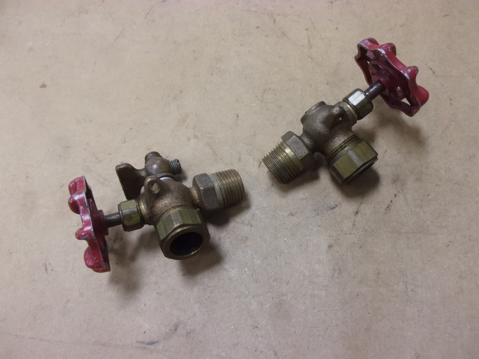 1/2" Npt Conbraco Tank Sight Glass Water Gauge Drain Valve Set 5/8" Od Tube USA 5