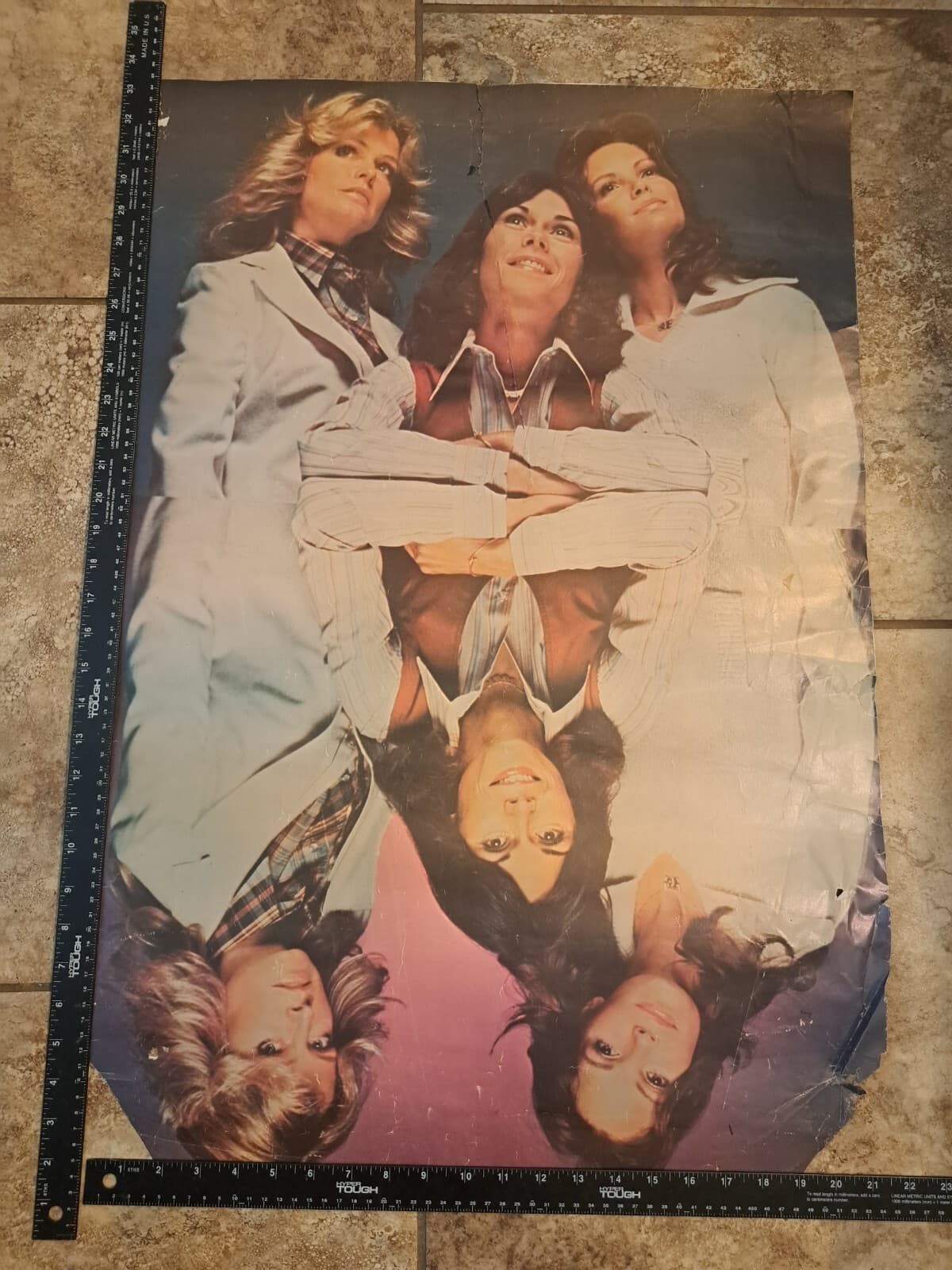 1976 Vintage CHARLIE'S ANGELS POSTER