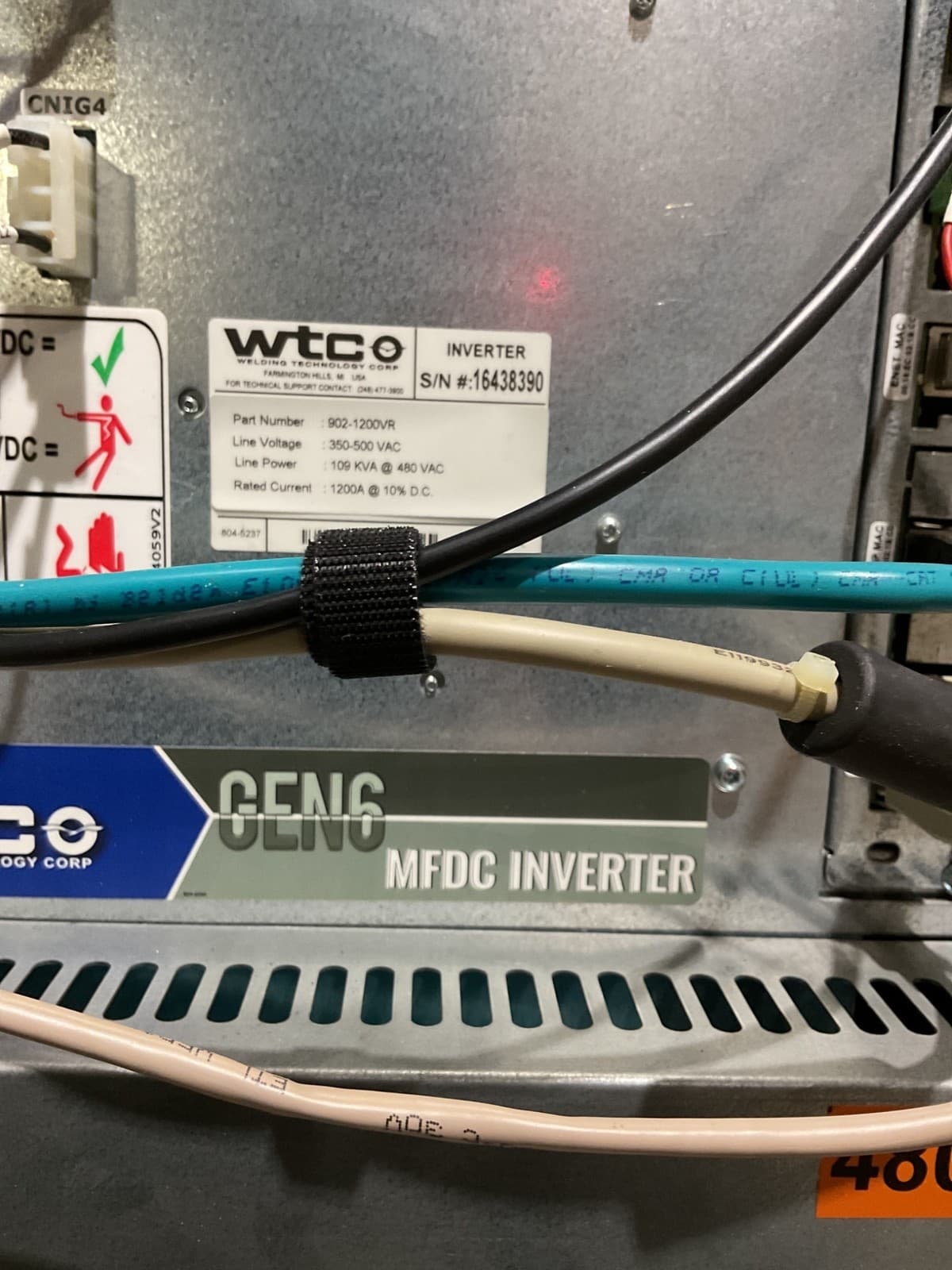 WTC 6041 964-2964 Weld Controller USED 5