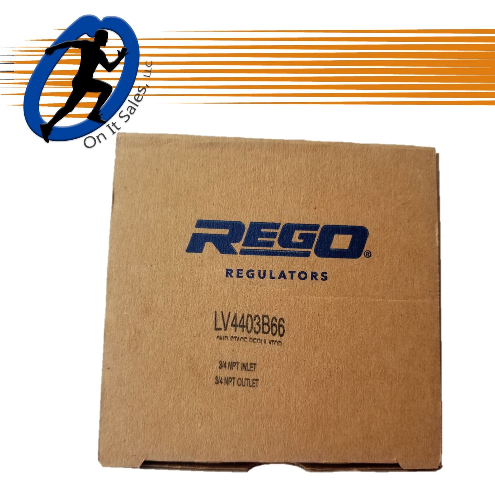 Rego Regulator LV4403B66 Low Pressure 2nd Stage 3/4" F.NPT x 3/4" F.NPT 4