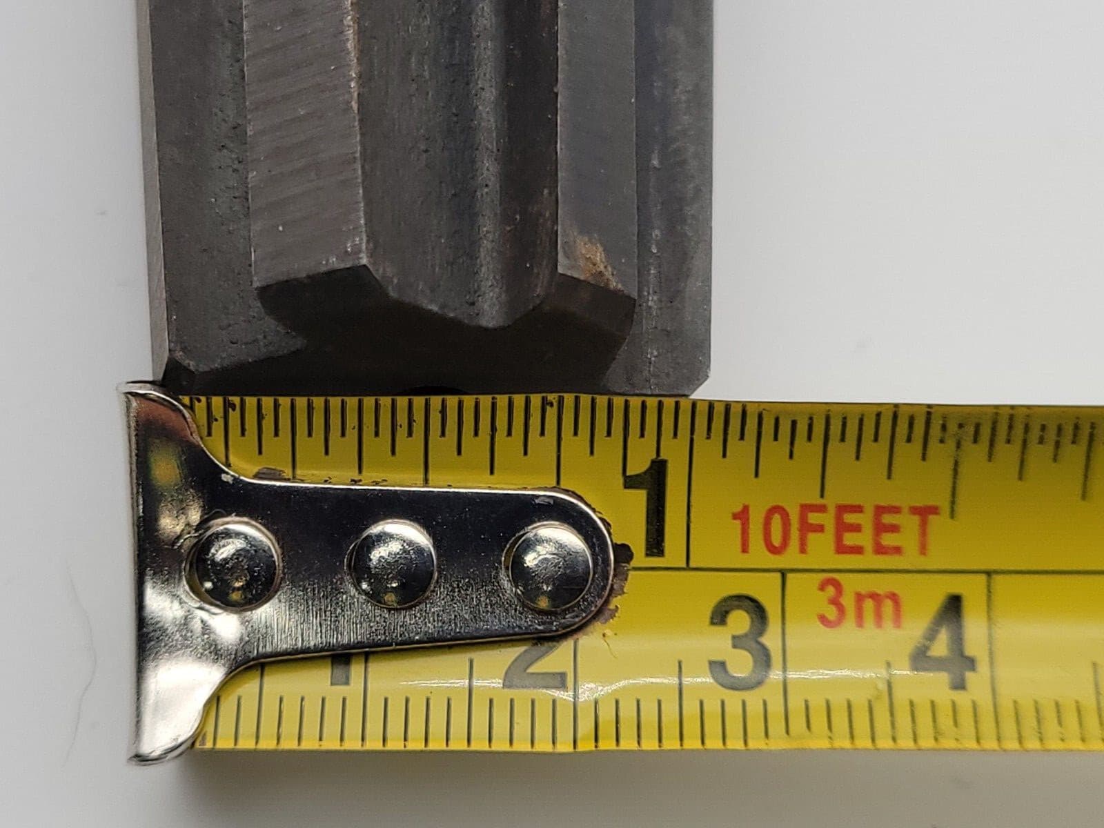 Wayne 1-7/16" HS Morse Taper Machine Milling Reamer Straight 6 Flute Bit 23"L 6