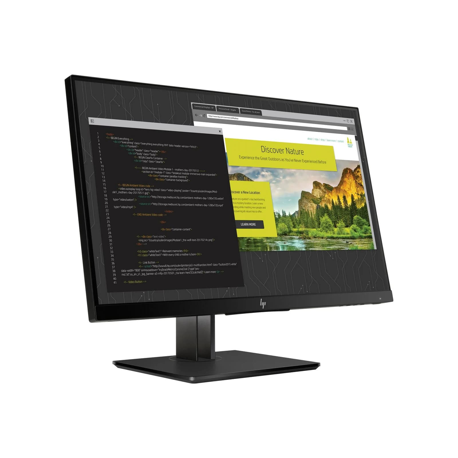 HP Z24nf G2 23.8" 1080p Monitor HDMI DisplayPort IPS LED - Very Good 3