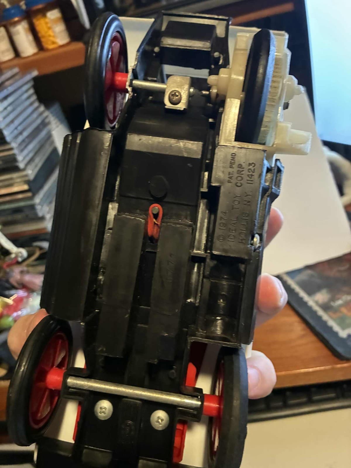 Vintage Ideal 1974 Eve Knievel Stunt & Crash Car 3