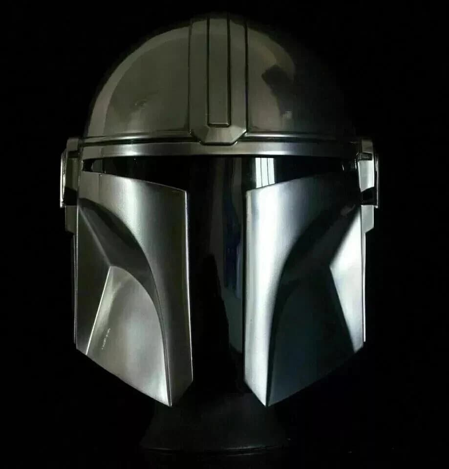The Mandalorian Helmet – Premium Steel Cosplay Replica | Star Wars Collectible 2
