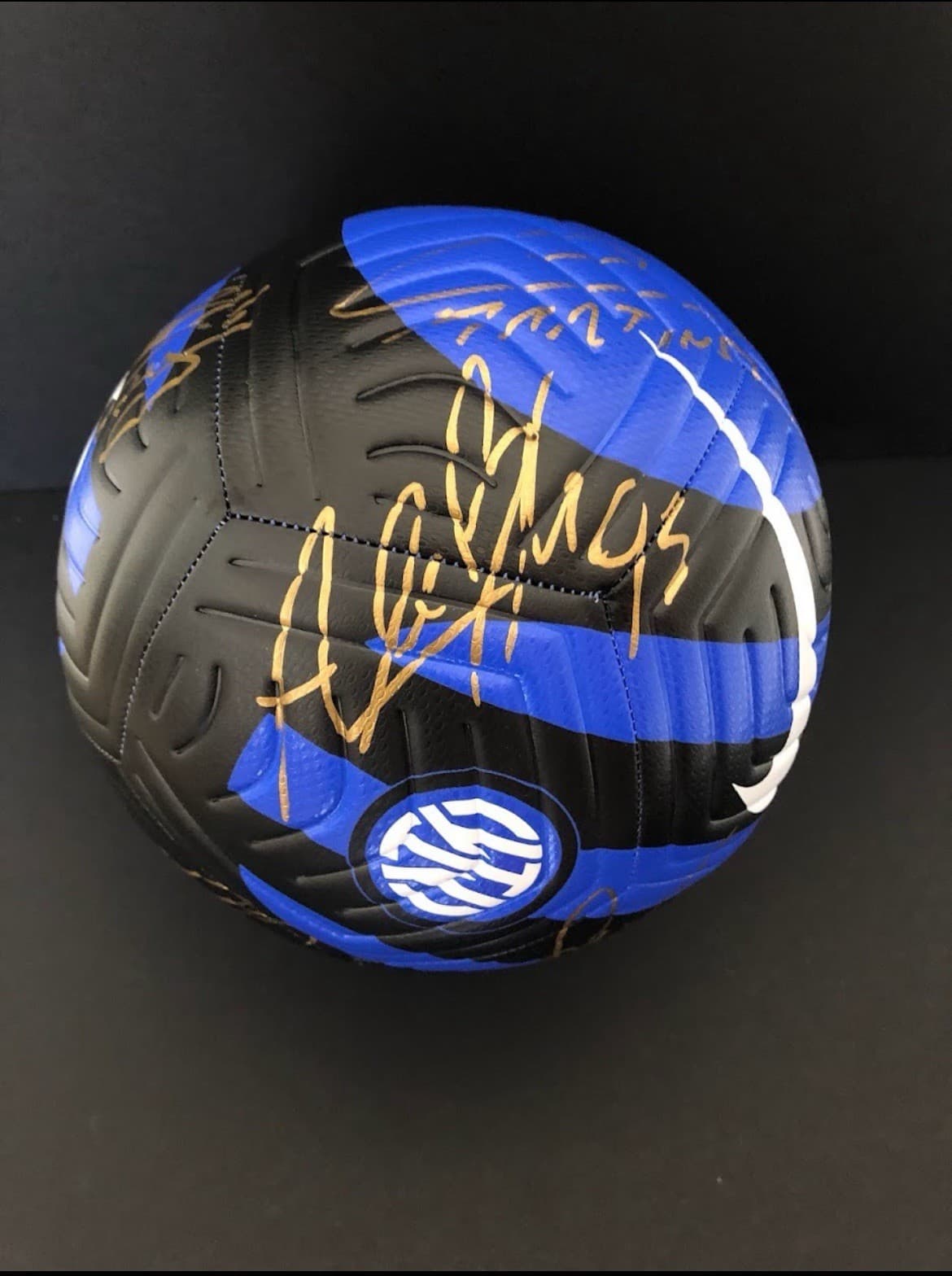 Inter Milan 2022-2023 Signed Ball Champions League Finalists 4