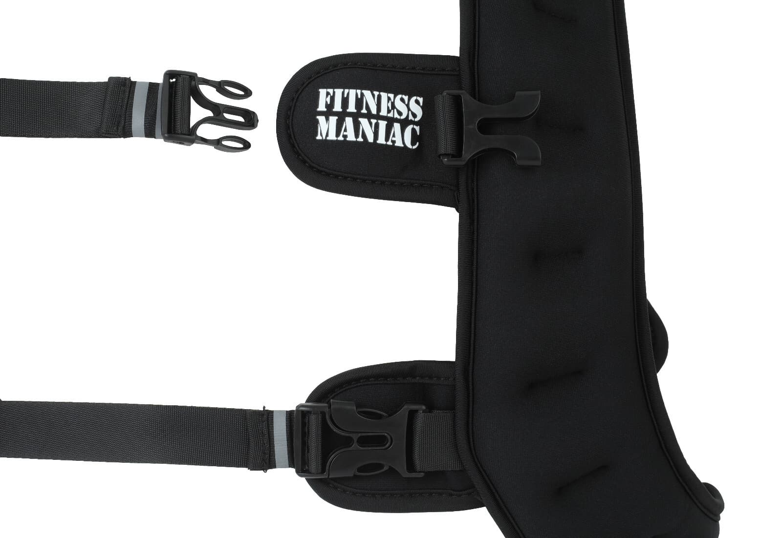 15 lbs Weighted Vest with Reflective Stripe Ideal for Fitness Enthusiasts 6