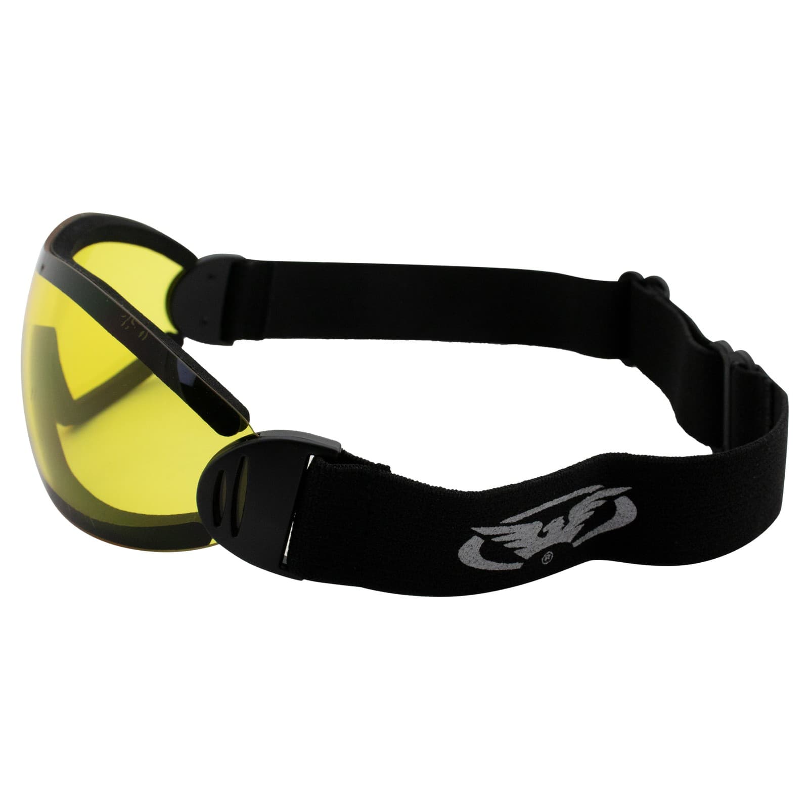 FLARE GLOBAL VISION Panoramic SKYDIVE SKY DIVING GOGGLES YELLOW 4