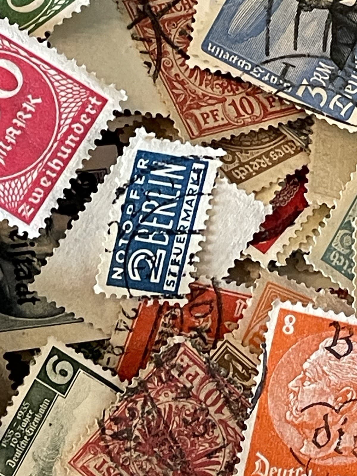 Germany and Area Mixture 100+ Stamps. Bundespost Deutsche Post Deutsches Reich 3