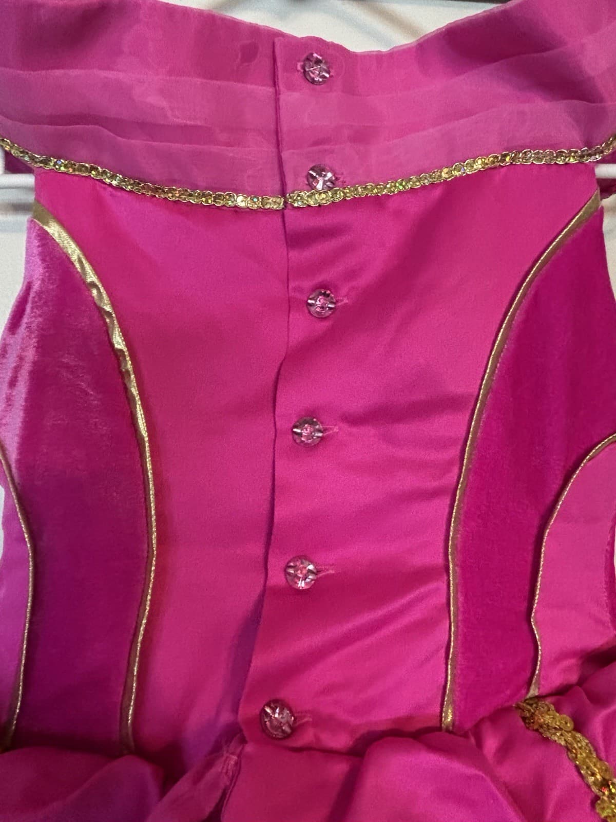 Disney Store Designer Collection Girls Aurora Dress 11/12 NWT Princess Costume 6