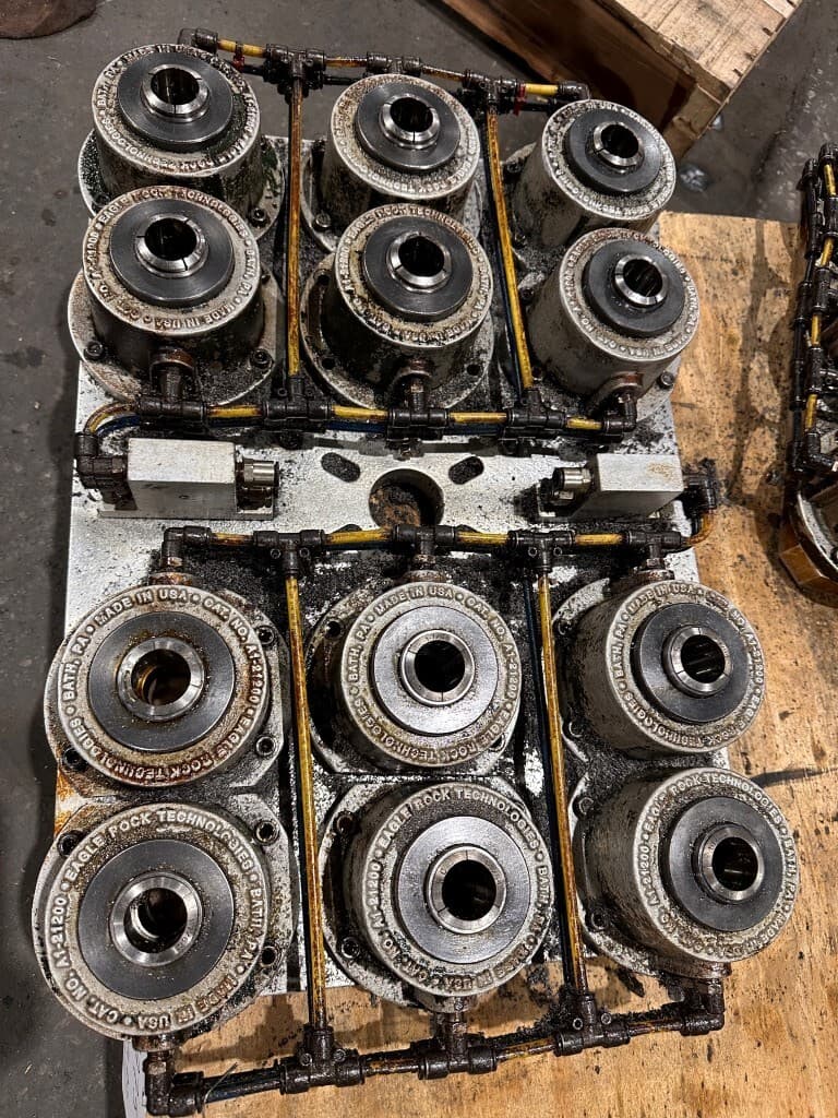 EAGLE ROCK TECH #A1-21200 5C COLLET MILLING FIXTURE - 12 PER SUB PLATE 3