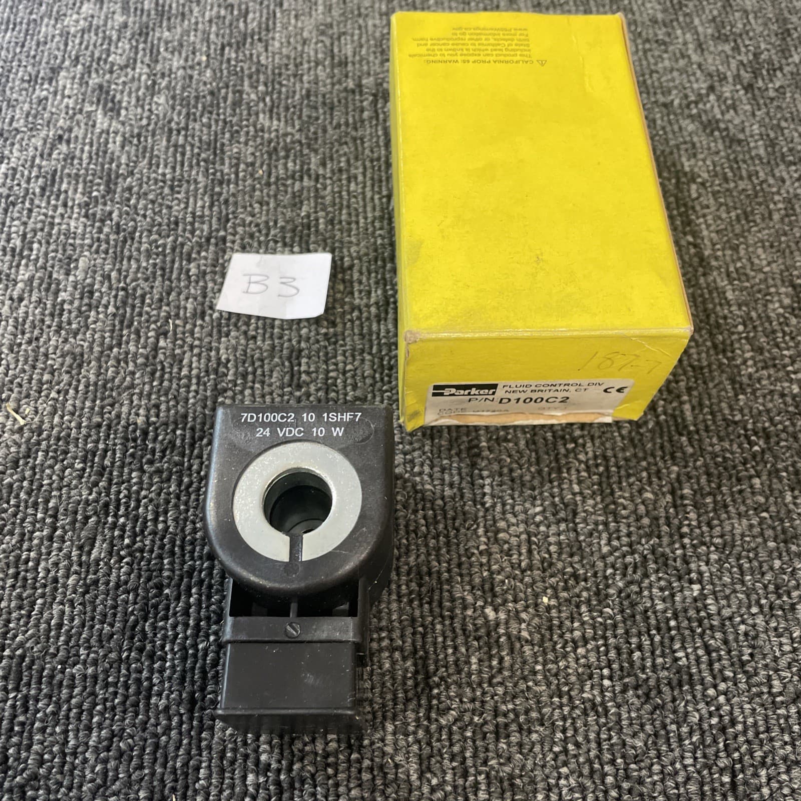 PARKER Skinner Solenoid Coil D100C2