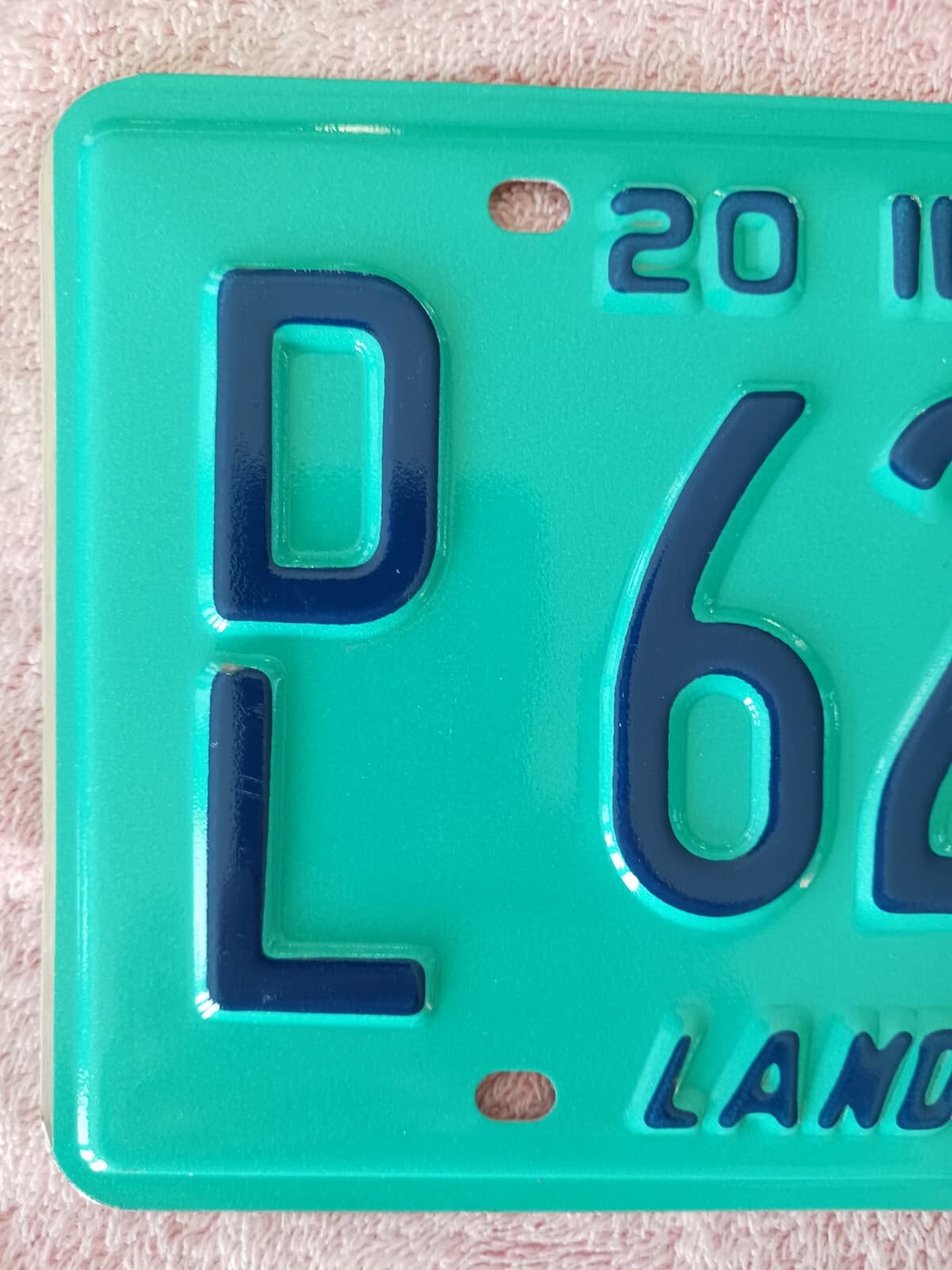 2017 Illinois IL License DL 6221 AD Land of Lincoln 3