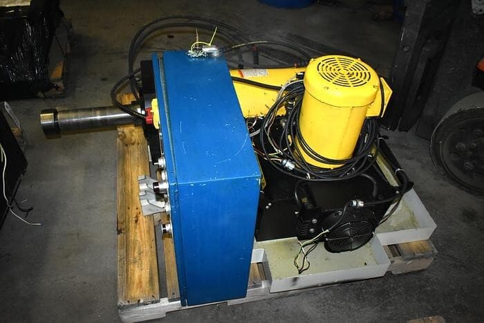 300 TON ENERPAC "ZE6440SJ-H & RR30024" HYDRAULIC SYSTEM w/PUMP  & CYLINDER 30559 4