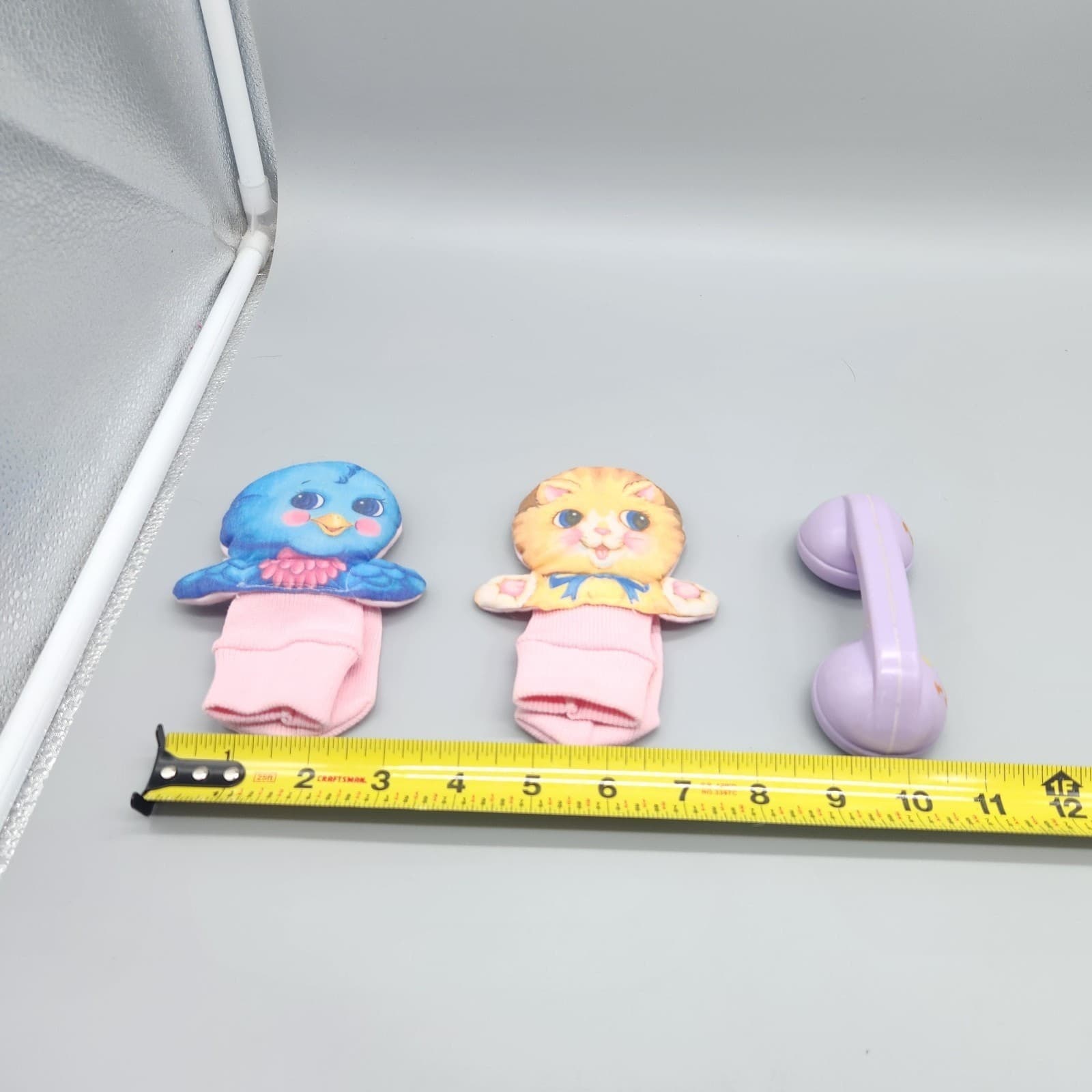 Vintage 80s baby Infant Rattle Toys Plush Lot 6 Playskool Fisher-Price 1st Years 6