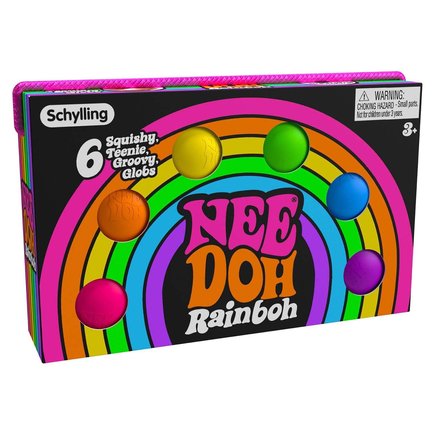 Schylling - Rainbow Teenie Nee-Doh 5