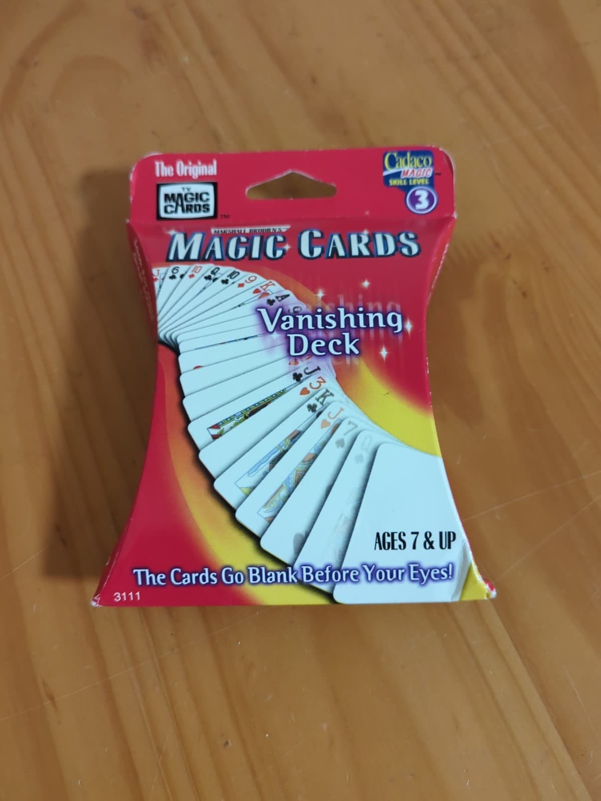 Cadaco Magic Vanishing Deck Card Trick 2002. Open But Not Used 