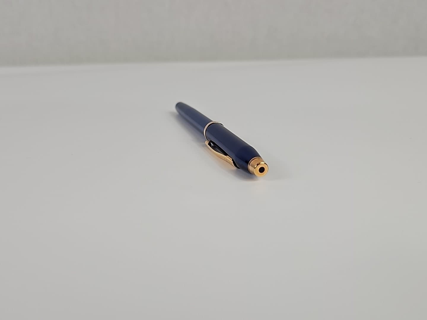 Cross Century II Fountain  Lavender Blue Lacquer Rose Gold Trim (F Fine) USED 4