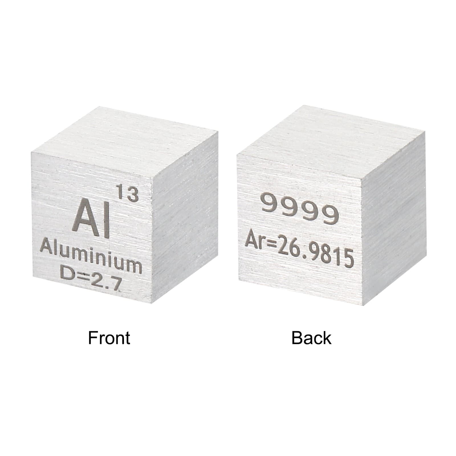 15 Pcs Element Cube 10mm High Density Unique Metal Periodic Table of Elements 4