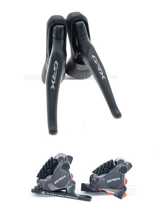 Shimano GRX 1x12 BL-ST-BR-RX820 Hydraulic Disc Shifter/Brake Lever&Caliper READ